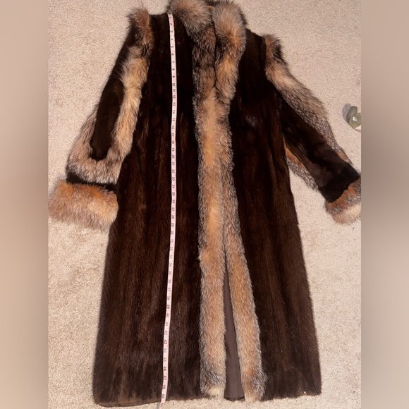 Luxurious Brown Fur Coat